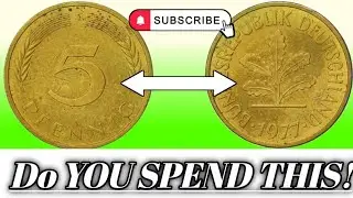 5 Pfennig 1977 Germany | Rare Coin Details, History & Value | Deutsche Mark Era Coin