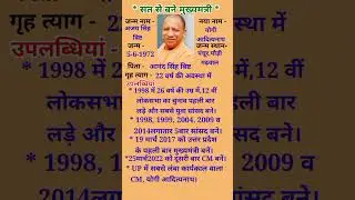 Yogi Adityanath|Biography Of Adityanath Yogi|Baba Yogi Adityanath UP Ke Mukhyamantri Kab Bane#UP CM#