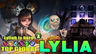 Haunted Doll Lylia Burst Damage! Top 1 Global Lylia ~ Mobile Legends