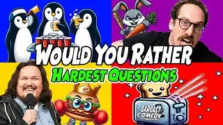 Would You Rather Hardest Questions | Barcast Comedy