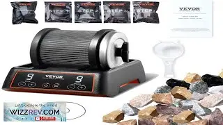 VEVOR Rock Polishing Machine  9 Speed Setting Power Motor