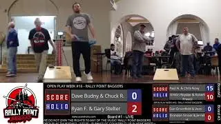 Dave Budny & Chuck Reardon VS Ryan Freeman & Gary Stelter _ 16Thurs