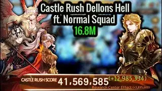 Seven Knights: Castle Rush Dellons Hell (16.8M) ft. Normal Squad