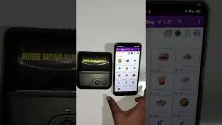 Fast Food Billing in Seconds | 3-Inch Thermal Receipt Printer #fastbilling #billingprinter #billing