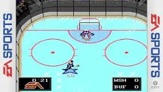 NHL 94 rewind shootout Panthers VS Sabres