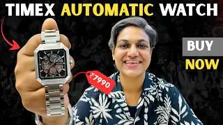 🔥&ldquo;This Timex Skeleton Automatic Watch Will Blow Your Mind😱| Under ₹7000&rdquo; TWEG289SMU02 Seiko NH70A👑👑