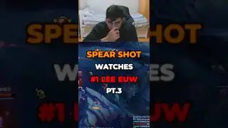 SPEARSHOT REACTS TO #1 LEE SIN'S MONTAGE PT. 3 #challenger #leagueoflegends #leesin #leesingameplay