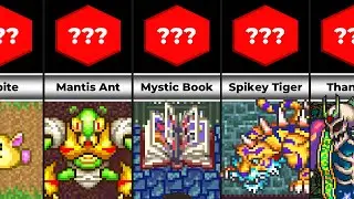 Secret of Mana - HP Comparison