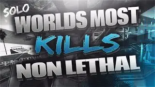IW: *SOLO* WORLDS MOST KILLS NON-LETHAL! 122 KILLS NON-LETHAL! (INFINITE WARFARE)
