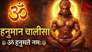 ॐ हनुमान हनुमते 🔱 | Fast Hanuman Chalisa | PowerfulHanumanMeditation Music #hanumanchalisa#hanumanji