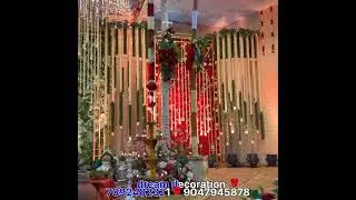 Dream  decoration 🌀#short#stagedecoration#mugurthamalai#templedecor#trending# 9047945878