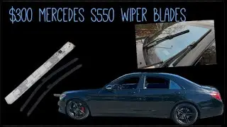 world's most expensive wiper blades 💵