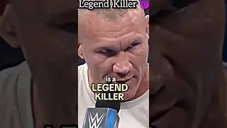 I am the Legend Killer 😈 Randy Orton 🔥 #shorts #viral #randyorton