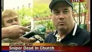 Press conference on Moscow shootings