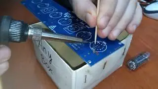 Simple replacement of the IN-14 tube on the Nixie Clock (similarly IN-8-2, IN-16, Z570/3)