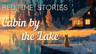 Bedtime Story for Adults | Cabin by the Lake with Dog | Sleep Story | Black Screen