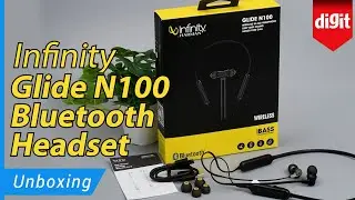 InfinityJBL Glide N100 Bluetooth Headset Unboxing