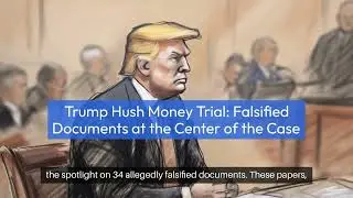 Trump Hush Money Trial: Falsified Documents at the Center of the Case | 179 Seconds #hushmoney