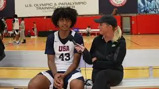 USA Basketball Training Camp: Beckham Black Interview
