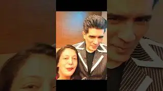 Manish Malhotra  Meta Talk @shilpachavan22  Everyone Watch ❤️❤️✌🏻✌🏻@ManishMalhotraWorld mal