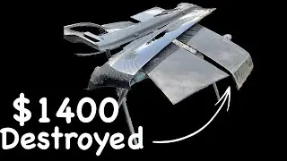 😳 Destroying My Maverick Man $1400 Carbon Fiber Hood