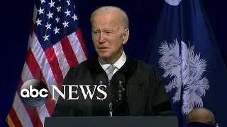 Biden demands action on voting rights in commencement speech