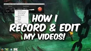 Editing Tutorial: Camtasia Studio 8, Audacity & Sizer! [How I Record/Edit My Videos]