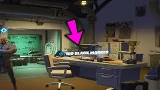Find Deadpool's big black marker (Location)