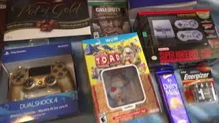Christmas 2017 Gift Haul - Nintendo Switch - Xbox One - PS4 (400 Subs Special)