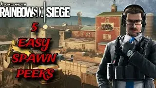 5 EASY but EFFECTIVE Spawn Peeks On OREGON! Rainbow Six Siege