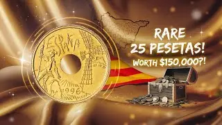 📢 Ultra Rare 1996 Castilla La Mancha 25 Pesetas Coin Worth 👉$150,000👈! Check Your Wallet Now 🪙PCGS