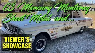 63 Mercury Monterey: работы по листовому металлу продолжаются