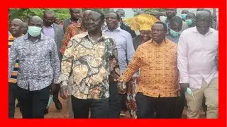 Raila at Atwoli&rsquo;s Khwisero home meeting matters 30th Dec Bukhungu II Declaration