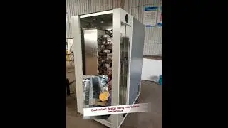 Customized microwave heating system for ready-to-eat fast food in Airport