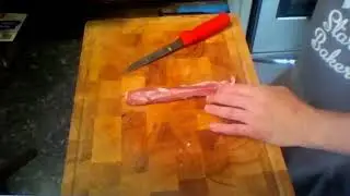 Lamb loin butchery for Sous vide method