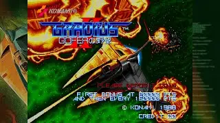 Gradius II (Arcade) Type D 1-All No Miss 2-4 804,500pts