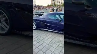 Koenigsegg Jesko Attack in Bucharest 🇷🇴 | Gumball 3000 x iMapp Festival #shorts
