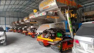 มีพร้อมขายตลอด#รถเกี่ยวข้าวปานเจริญการช่าง Combine harvesters