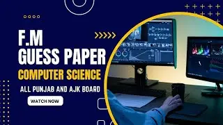 YSOS | F.M Guess Paper of COMPUTER 10th Class 2023 All Punjab & AJK Boards