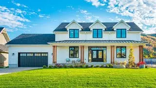 Home Tour: Custom Two-Storey Modern Farmhouse