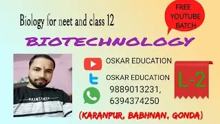 #biotechnology#genetic engineering #biology of class12