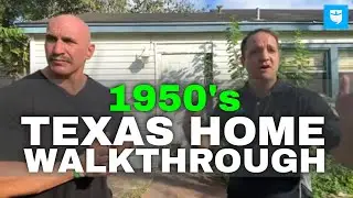 1950's Texas Investment Property Walkthrough with Mat Trenchard and Steve Rozenberg
