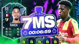 FIFA 22 - THIS CARDS AMAZING! CHEAP 88 SBC FOUNDATIONS BANZA 7 MINUTE SQUAD BUILDER - ULTIMATE TEAM