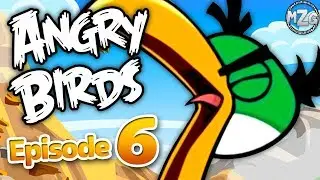 Angry Birds Gameplay Walkthrough Part 6 - Danger Above Levels 6-1 - 6-15