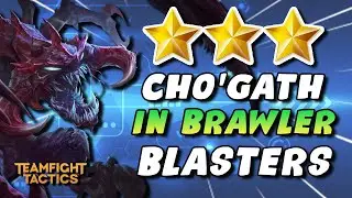 ⭐⭐⭐ ChoGath is INSANE - Brawlers Blasters TFT Set 3 Build Guide (Full Walkthrough) | TFT Mobile Meta