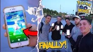 I FOUND THE FIRST EUROPEAN MEWTWO IN POKÉMON GO!  + HATCHING SPECIAL 2KM EGGS!