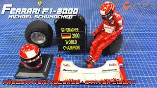 Představení modelu 1:8 Ferrari F1-2000 Michaela Schumachera + Stavba čísla 1, Centauria