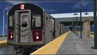 OpenBVE RP Multiplayer: NYC Subway R142 2 To Flatbush Ave Brooklyn College