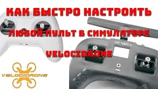 КАК НАСТРОИТЬ ЛЮБОЙ ПУЛЬТ В СИМУЛЯТОРЕ VELOCIDRONE
