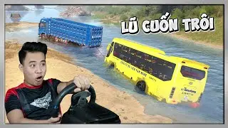Cứu Hộ Xe Khách Bị Lũ Cuốn Trôi Sau Cơn Bão - MudRunner